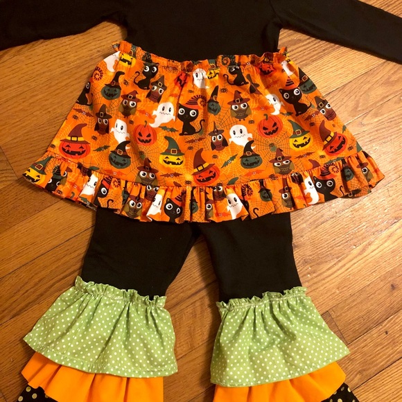🎃 Handmade 2T Toddler Halloween Outfit - Picture 4 of 5